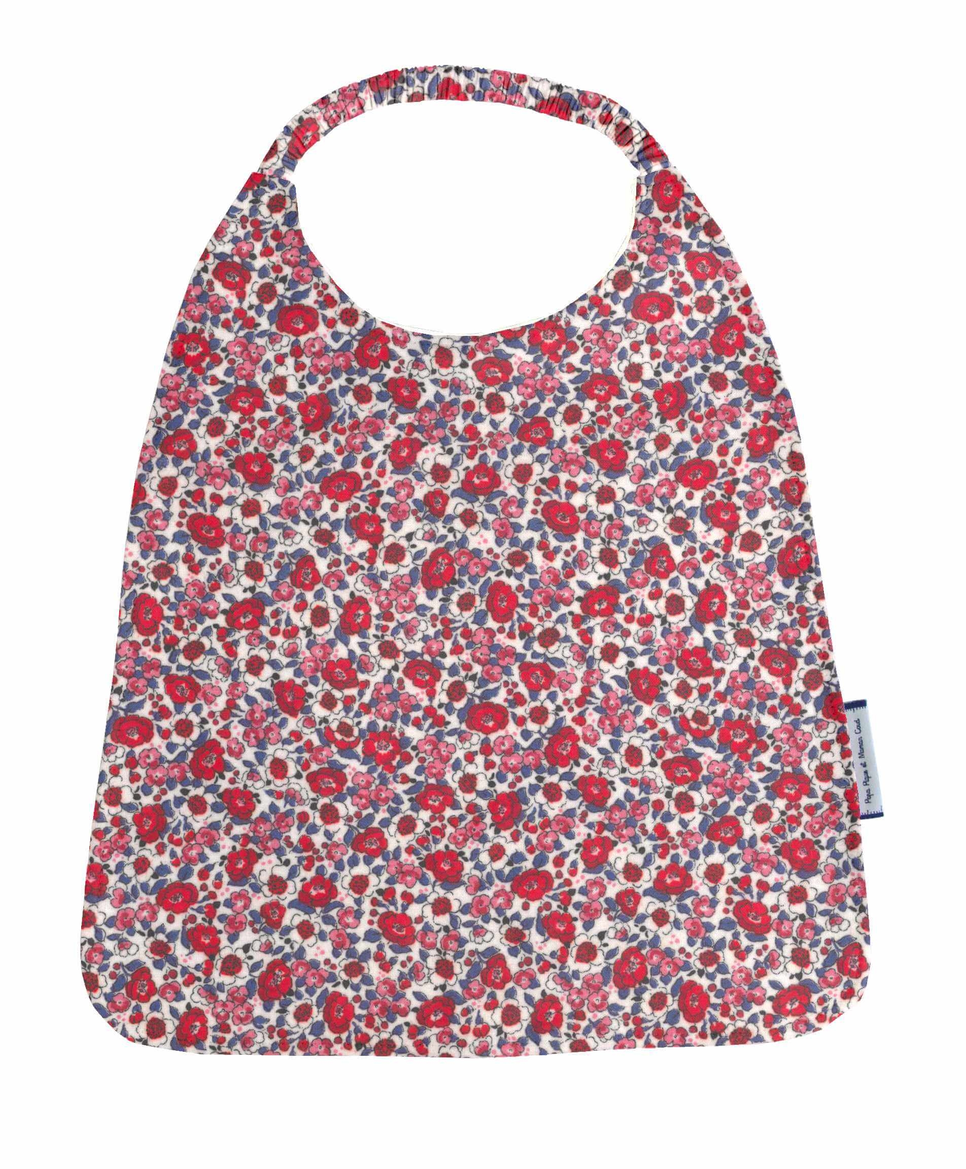 Serviette Enfant Élastique Rouge Corolle