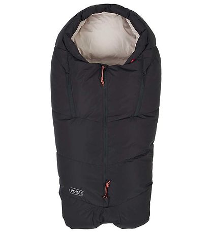 Voksi Fußsack - Adventure North - Black/Muschel Sand