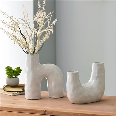 Vase forme graphique 