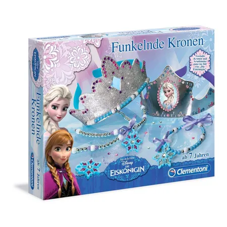 Clementoni Disney Frozen die Eisköniging Funkelnde Kronen
