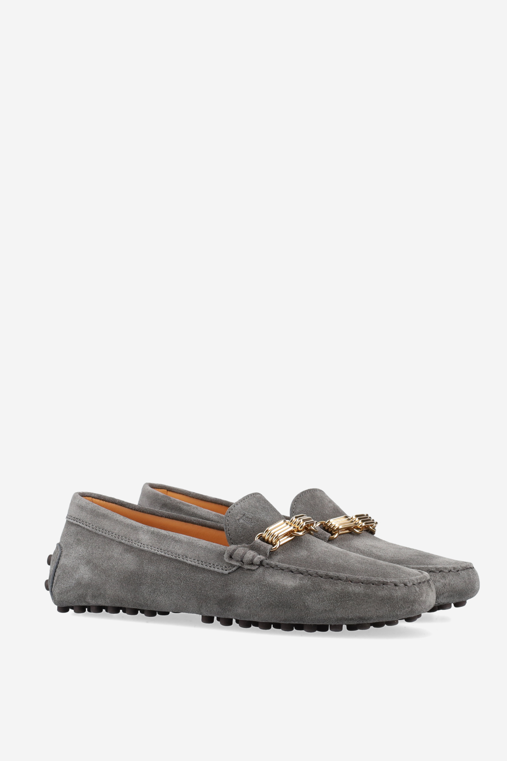 Gommino suede loafers