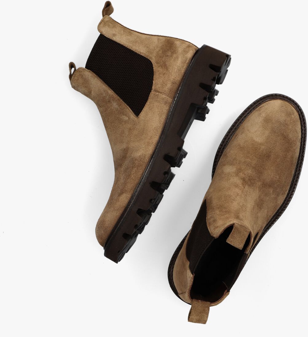 MAZZELTOV taupe mazzeltov chelsea boots 4275