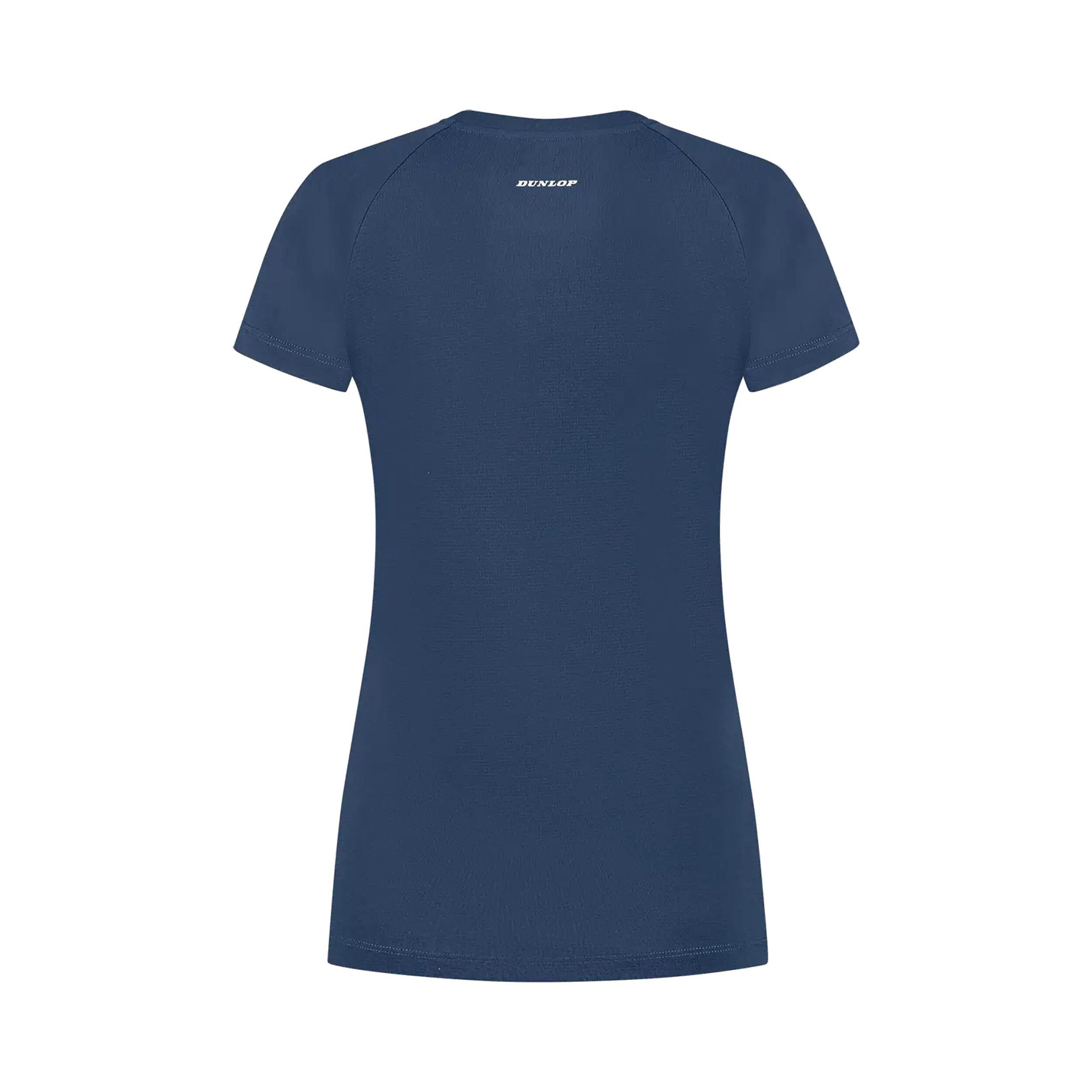 Dunlop Club Crew T-shirt Filles - Bleu Foncé