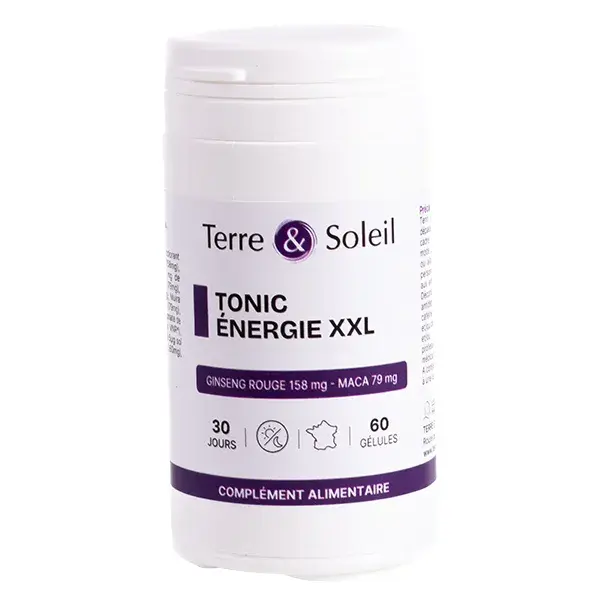 Terre & Soleil Tonic Energy XXL - Caixa com 60 cápsulas