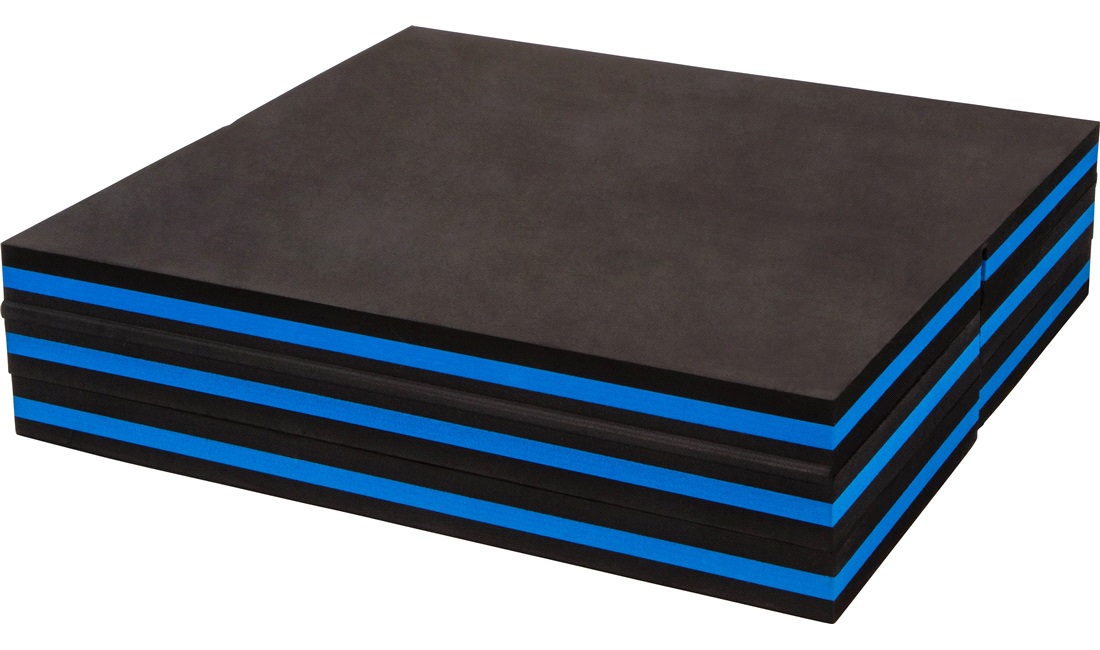 Foldbar arbejdsmåtte EVA 121x42x3 cm