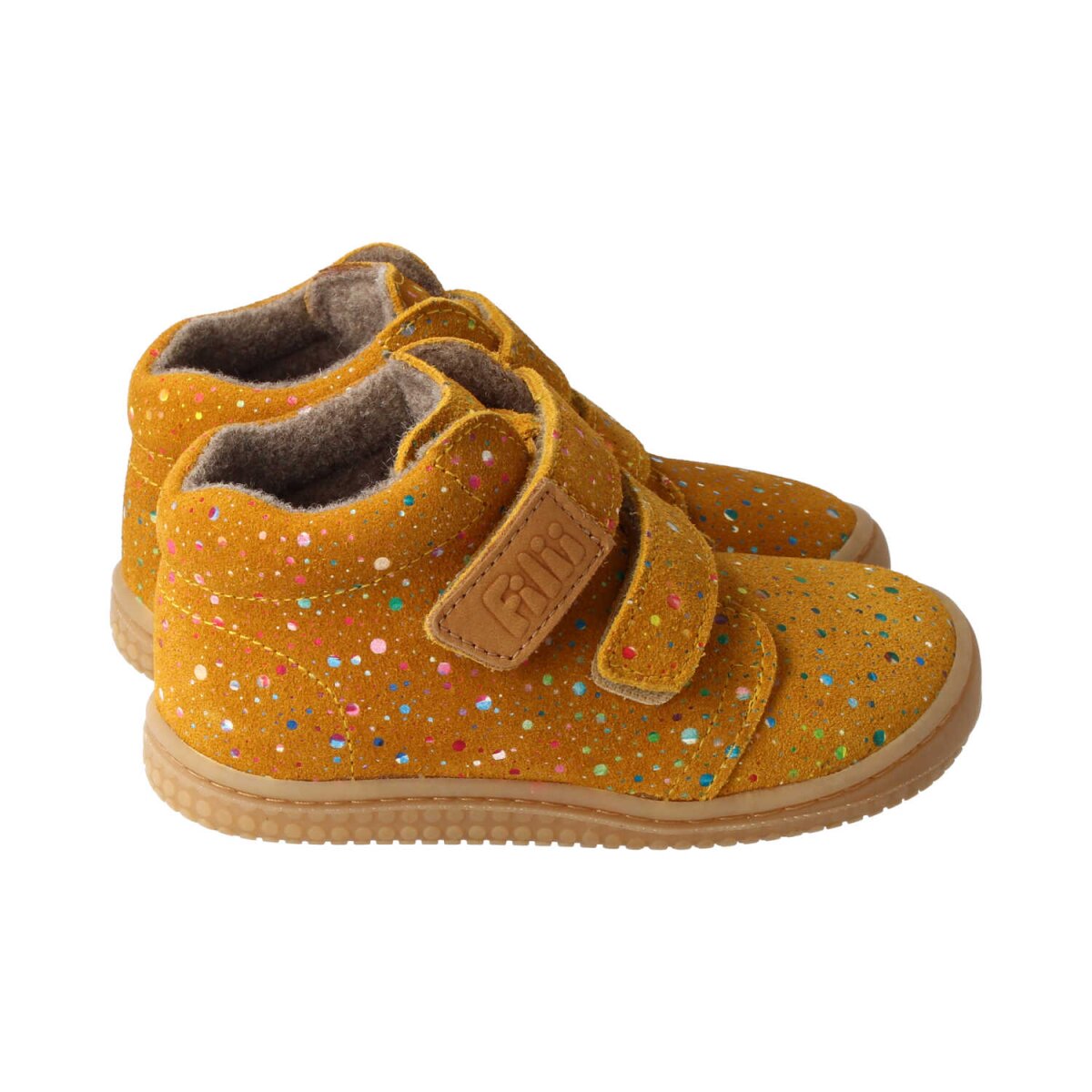 WL4213-F4 mult.mustard FOXY velours wool velcro Weite/W