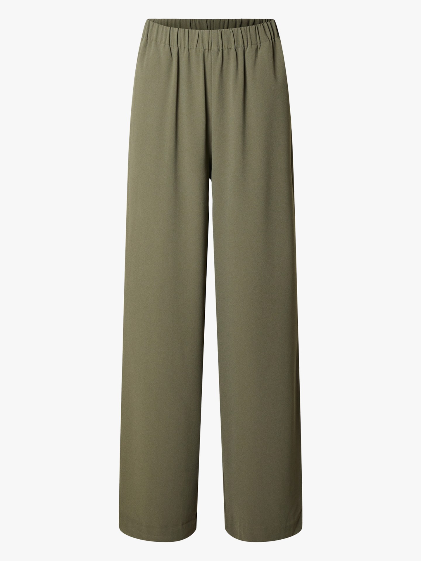 Tinni-Relaxed Mid Waist Wide Pant