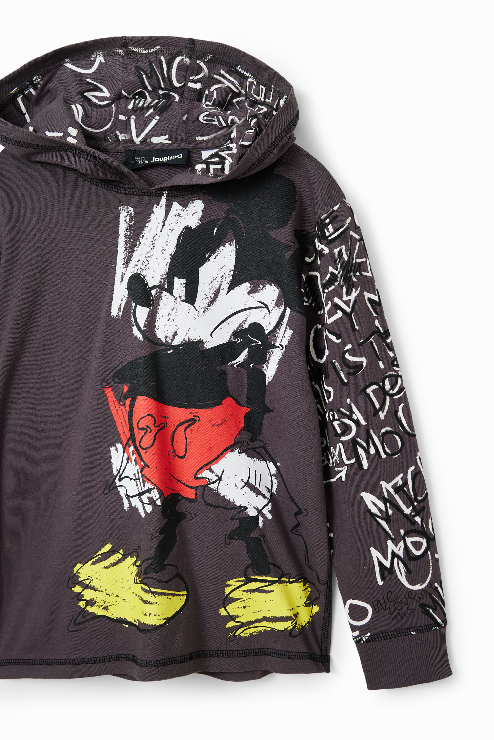 T-shirt capuche Mickey Mouse
