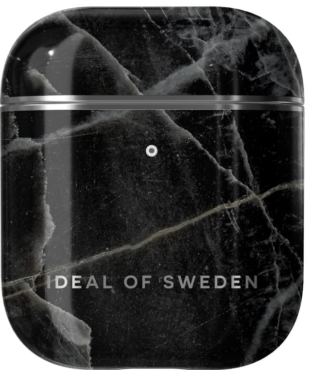 iDeal of Sweden AirPods 1/2 etui (black thunder marble)
