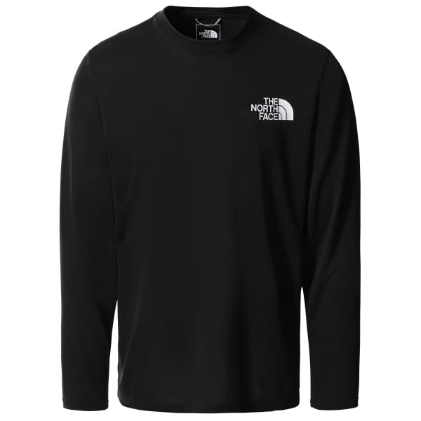 T-shirt trail THE NORTH FACE M REAXION AMP L/S CREW TNF BLACK