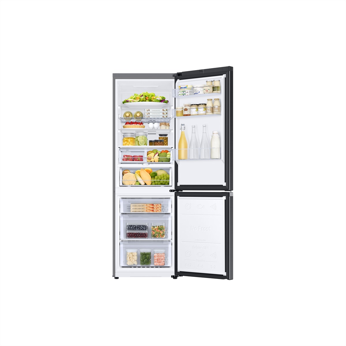 Samsung Kühl-/Gefrierkombination 185,3 cm hoch 59,5 cm breit