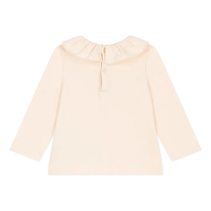 Petit Bateau Blouse en Jersey | Ecru
