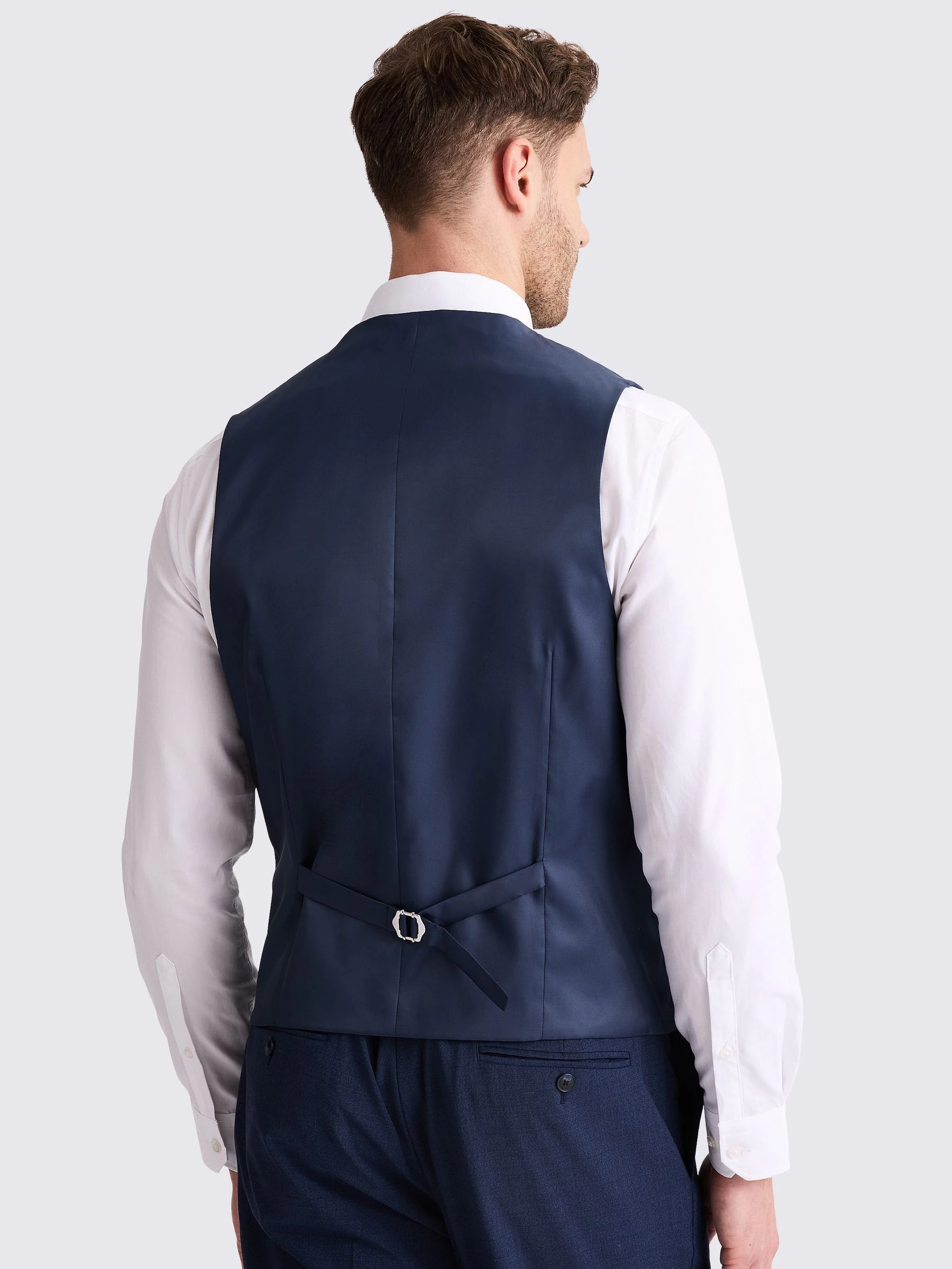 Blauw - MOSS Performance gilet op maat