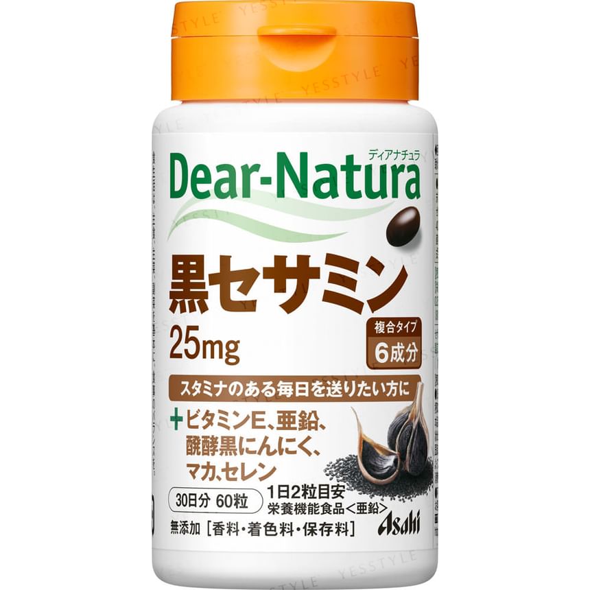 Asahi - Dear-Natura Black Sesamin 30 dagen