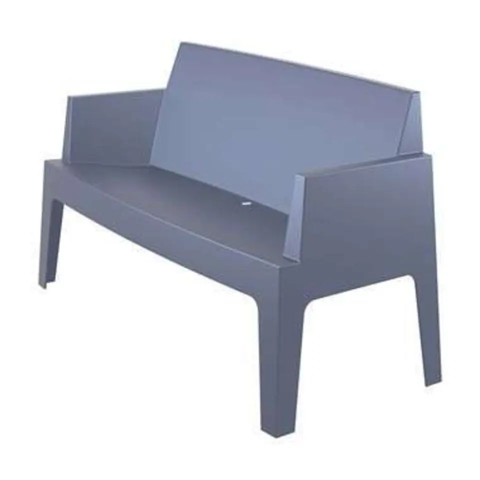 Garden Impressions Box tuinbank L138 cm the original - antraciet