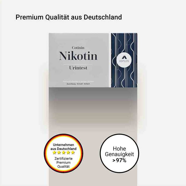 Aspilos Selbsttest Nikotin Urin, 1 St