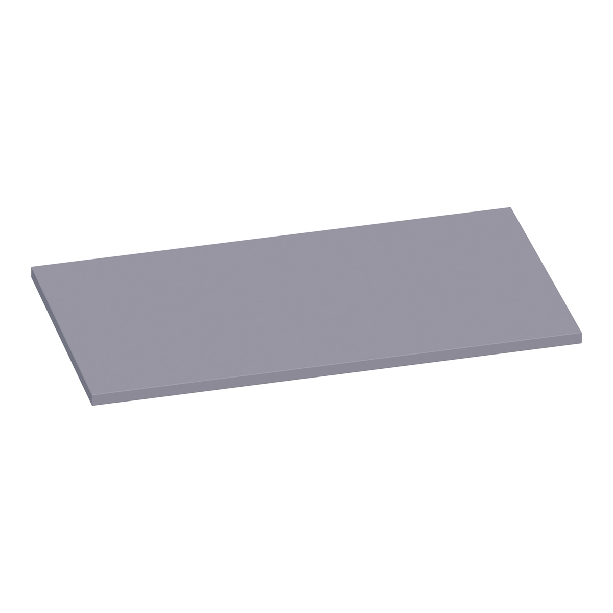 Brauer Ocean Slim toppaneel 80cm grijs mat