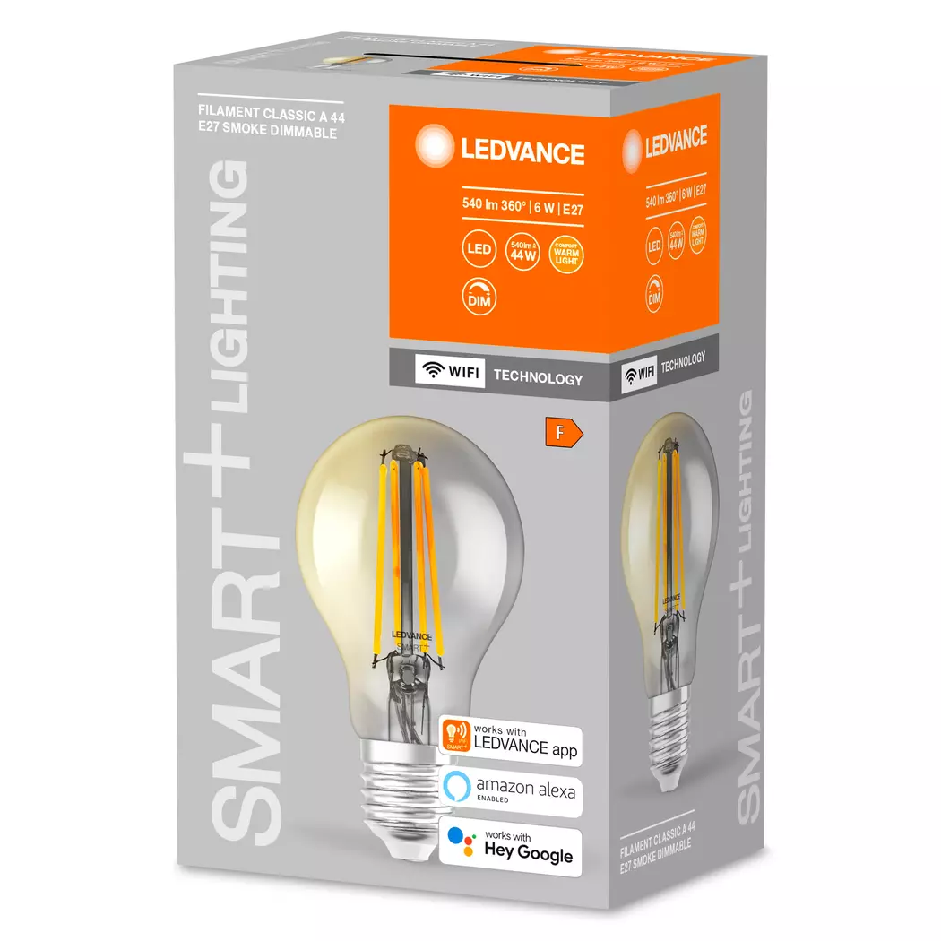 LED-Birnenform E27/6 Watt/Energie F