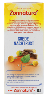 Zonnatura Goede Nachtrust Kruidenthee 20ST