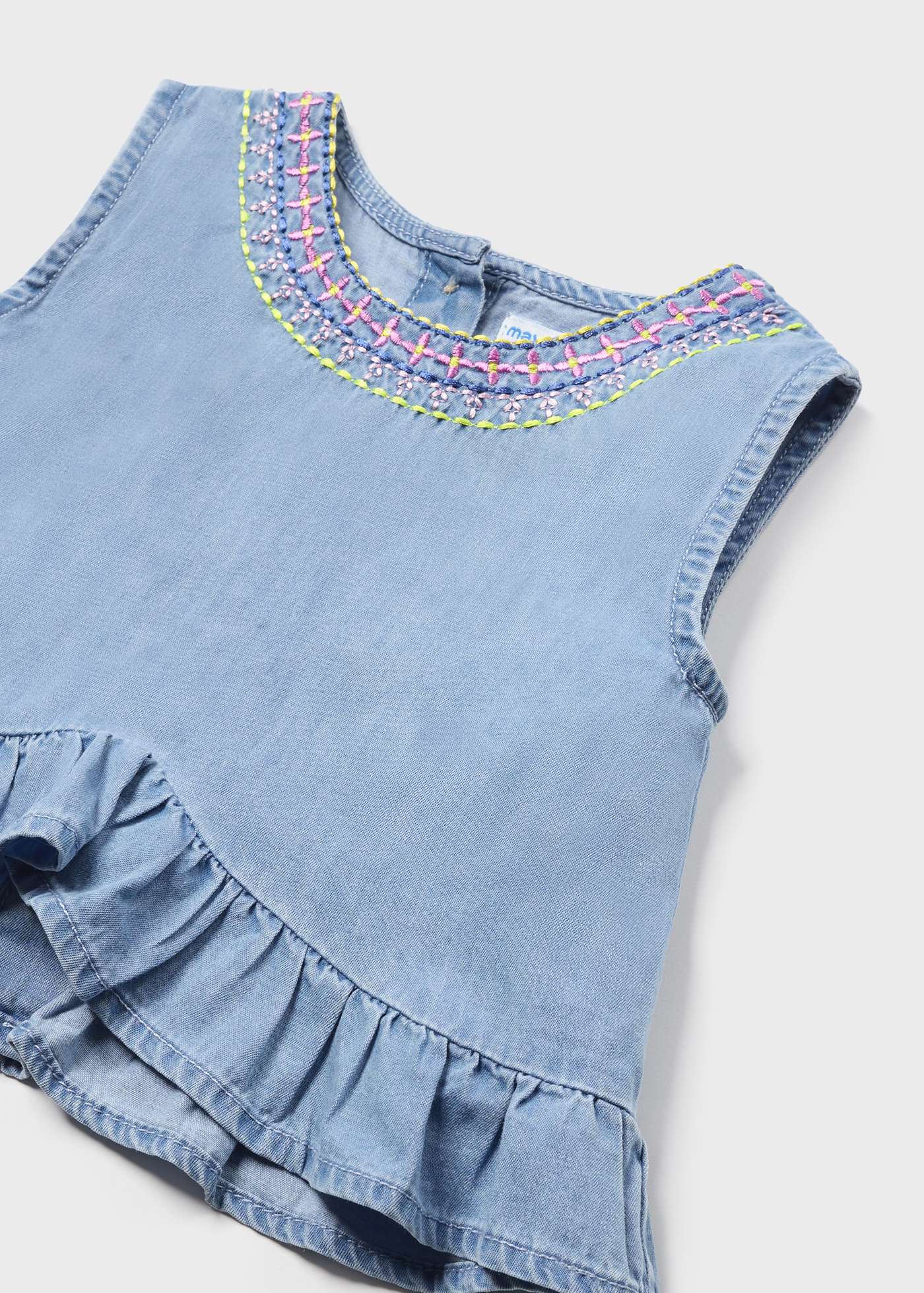 Conjunto de jeans de duas peças para bebê