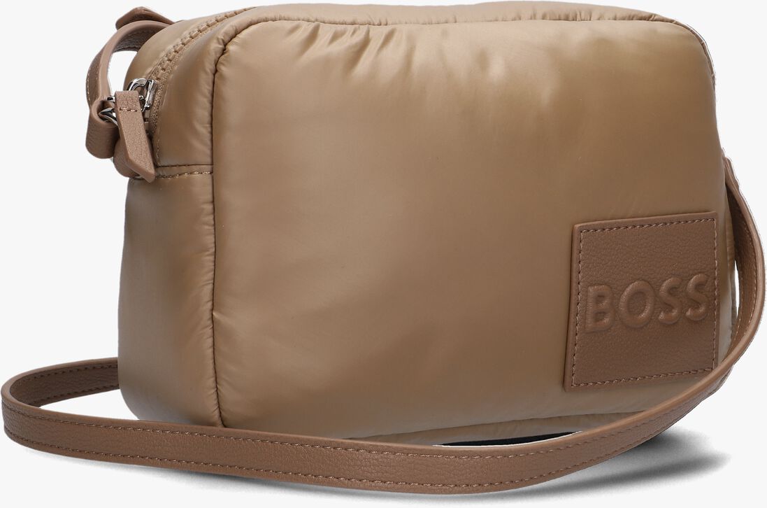 BOSS beige boss schoudertas deva crossbody