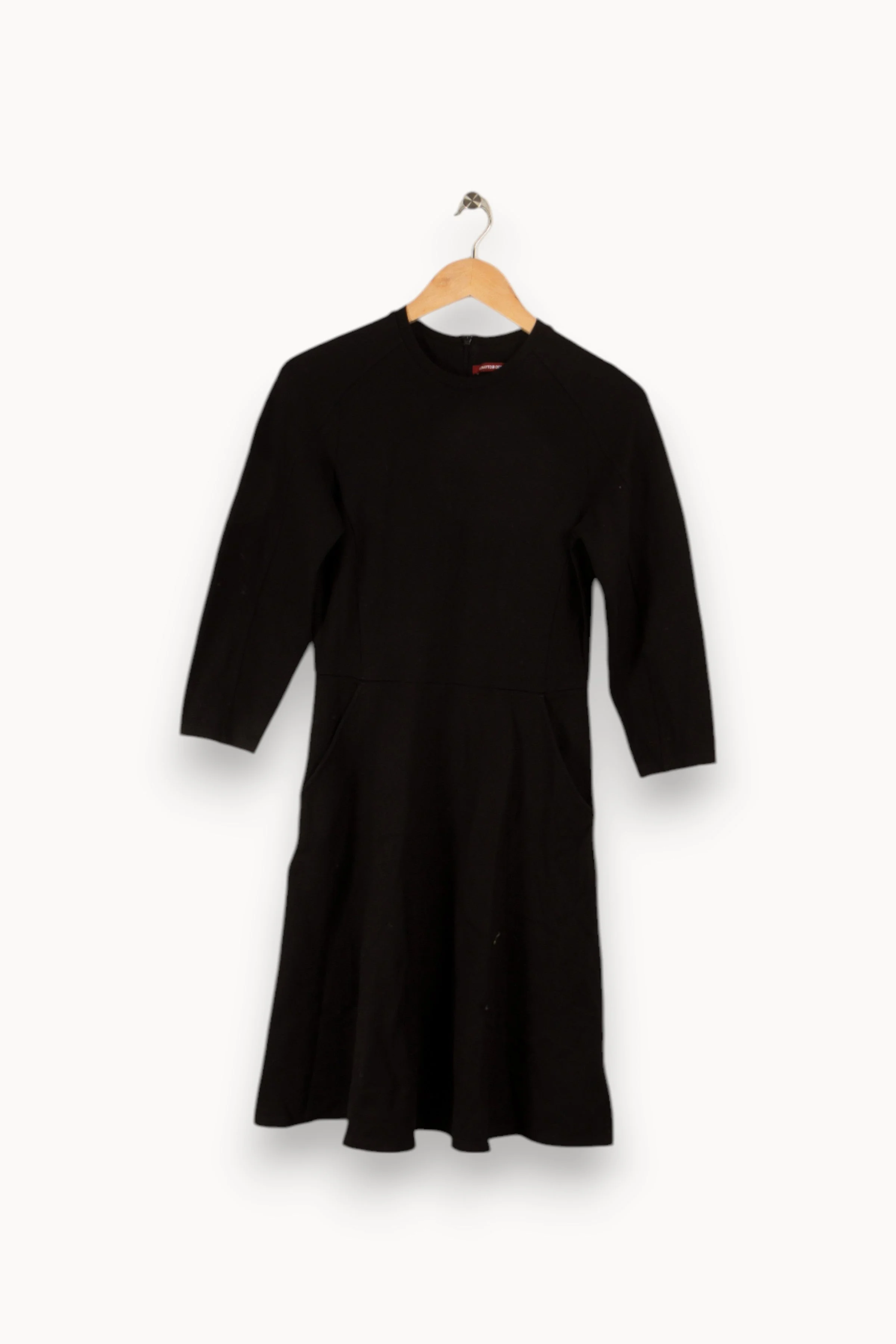 Robe midi | Noir