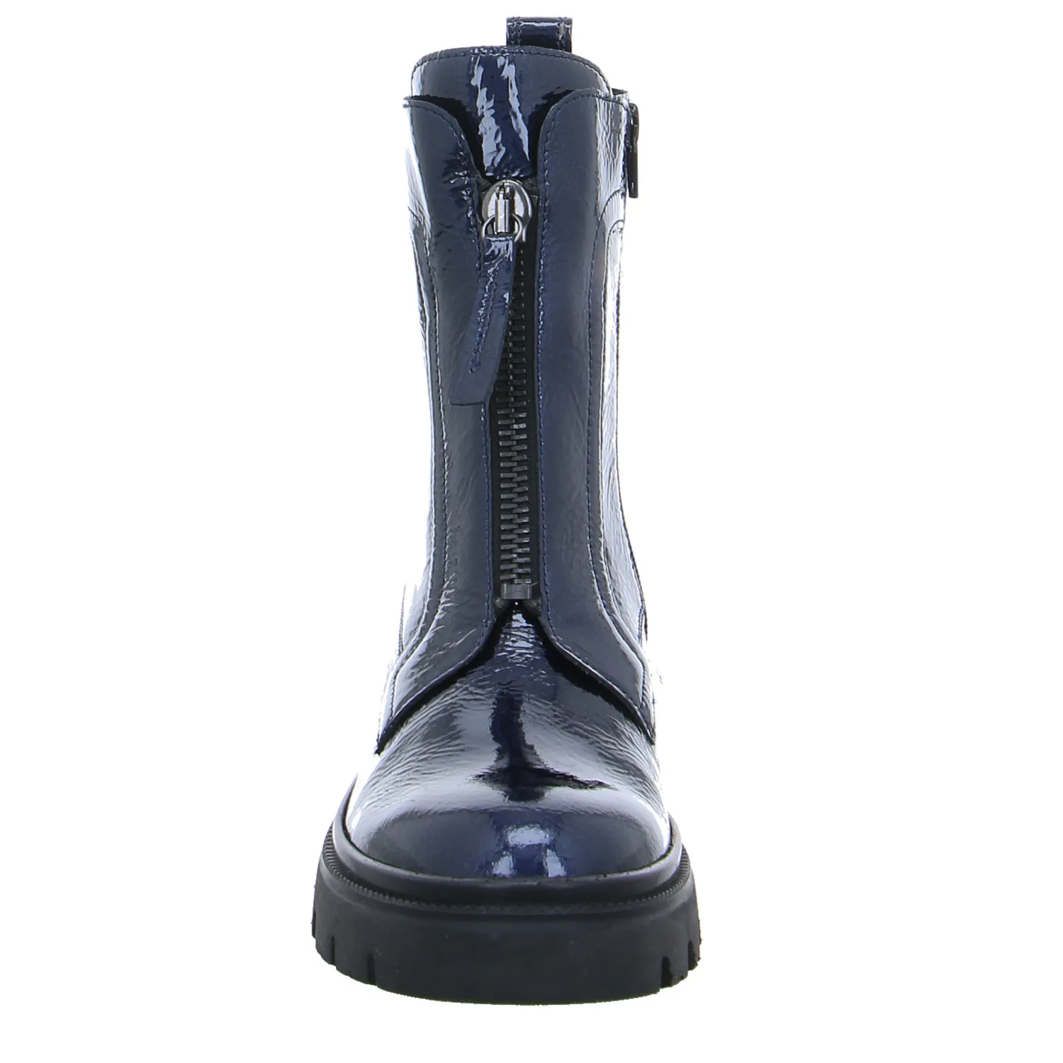 GABOR Boot Blau Leder