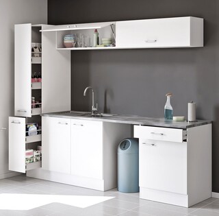 Kurz-Hängeschrank LUCCA weiß 100 cm