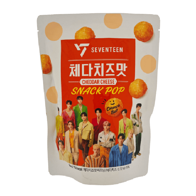 Seventeen Snack Pop Cheddar Cheese 50g