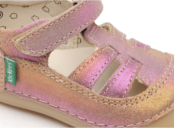 Kickers boots et bottillon bebe sushy fille rose