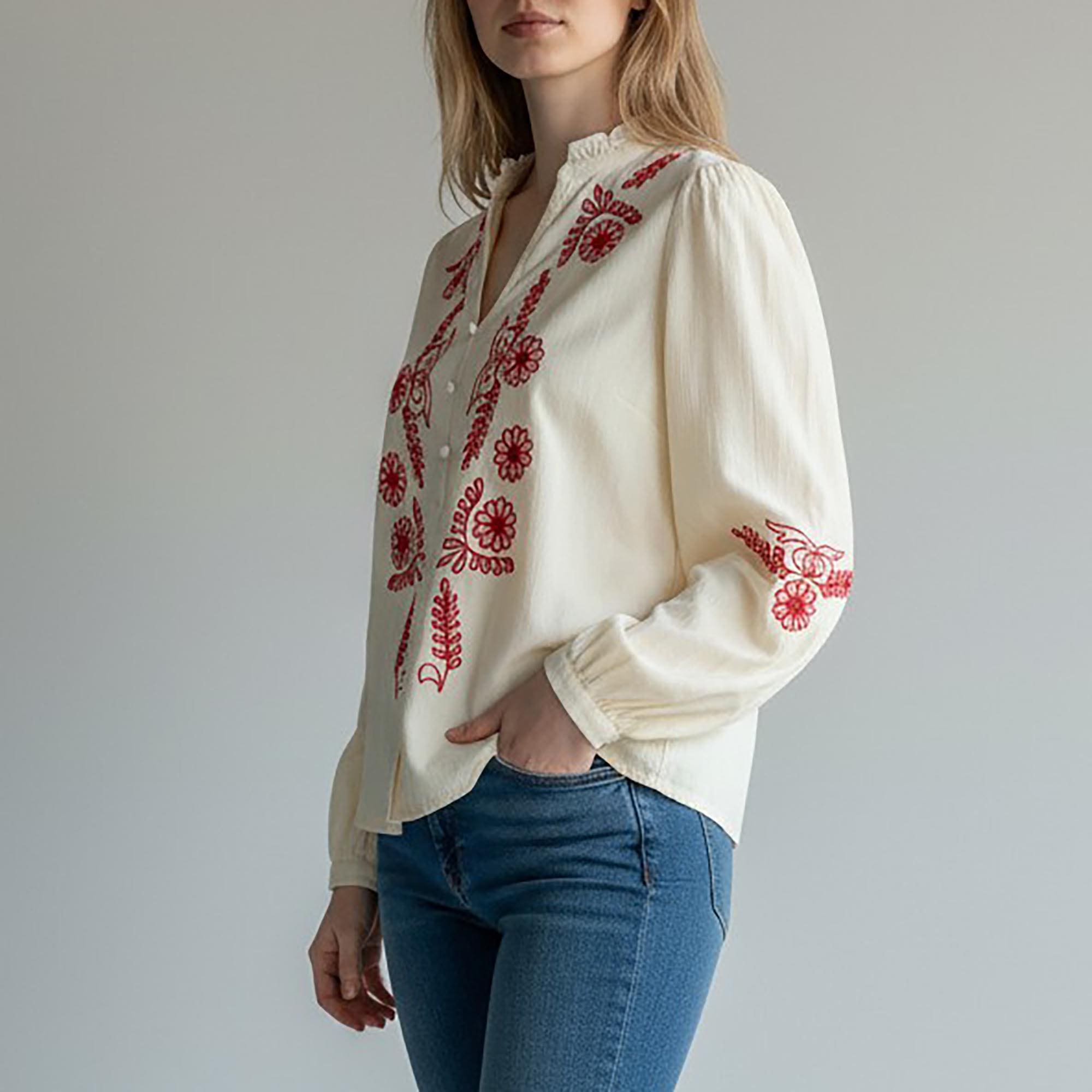 Blouse Femme ecru