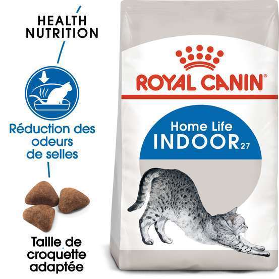 Croquettes chat d'intérieur Indoor de 1 à 7 ans 4kg