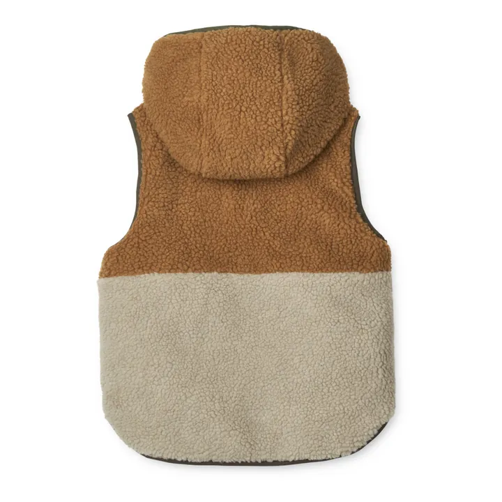 Liewood Veste Sans Manches Réversible Matières Recyclées Diana | Vert kaki