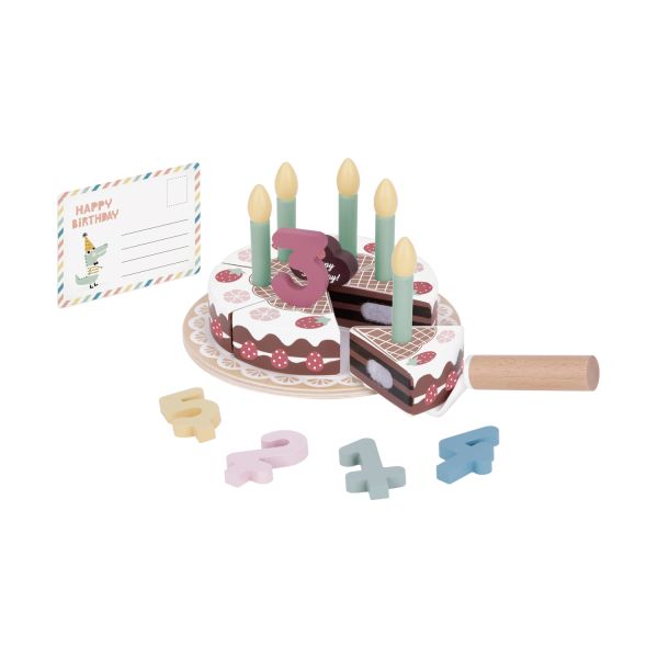 Tooky Toy Verjaardagstaart - Hout