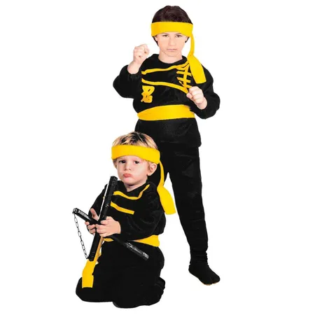 Widmann Kinderkostüm Ninja, Größe 104