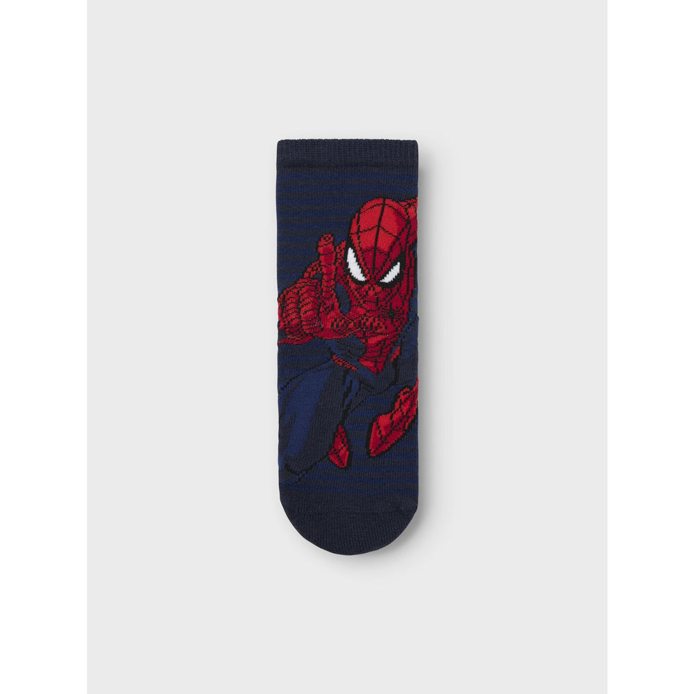Køb Name It Navy Blazer Nmmadus Spider 3-Pak Strømper Mar