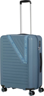American Tourister Dynabelt Spinner Trillekoffert 68L, Rainstorm Blue