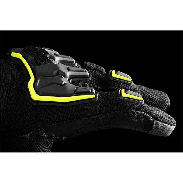 Furygan - Gants Shade Noir / Jaune fluo