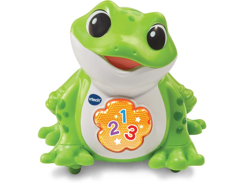 Vtech Beschäftigungsspielzeug Hüpfspass‐Frosch -DE- Musikspass mit dem energiegeladenen Frosch