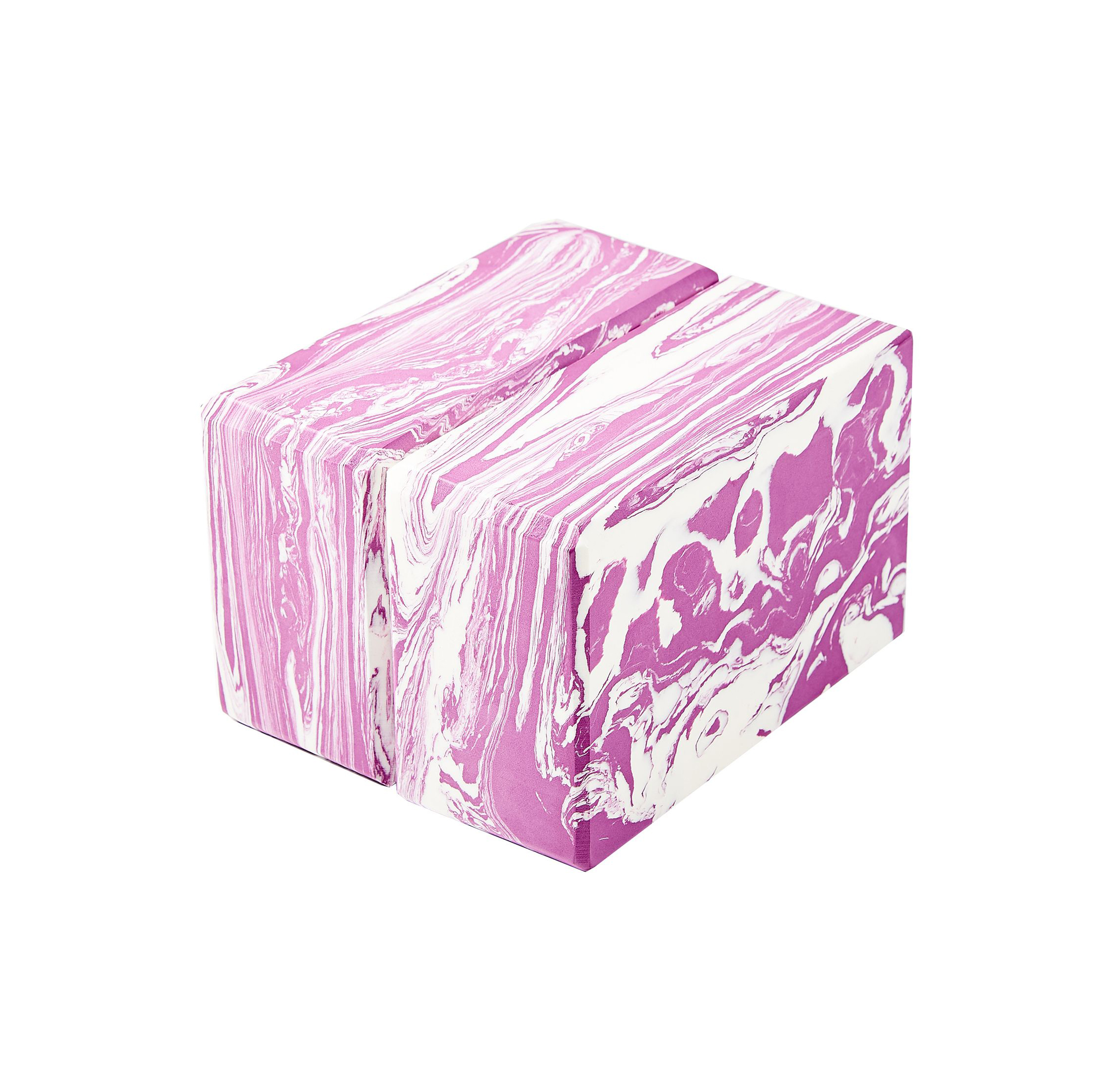 Yoga Block 2er Set camouflage violett