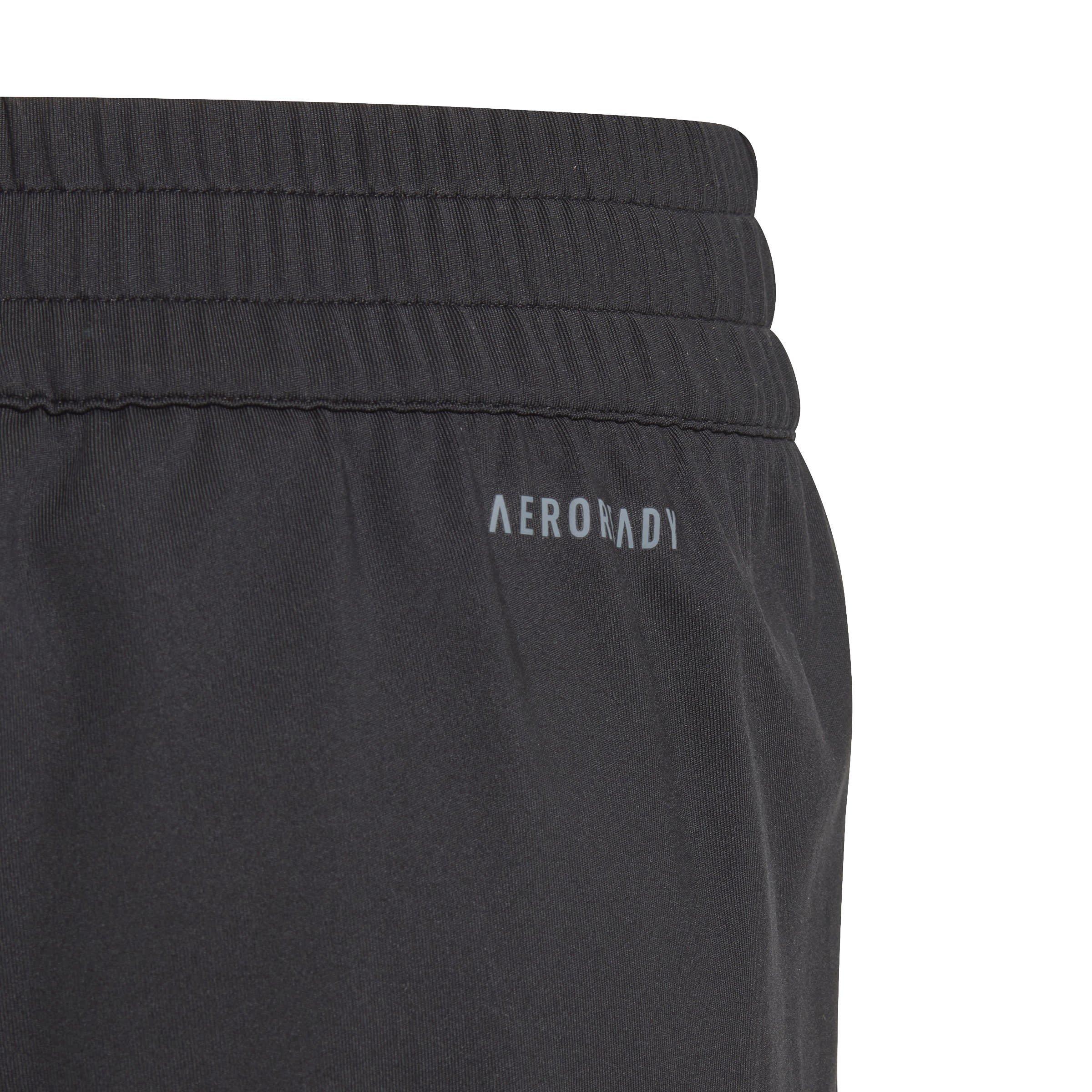 adidas Training AEROREADY 3 Stripes Knit Shorts Juniors