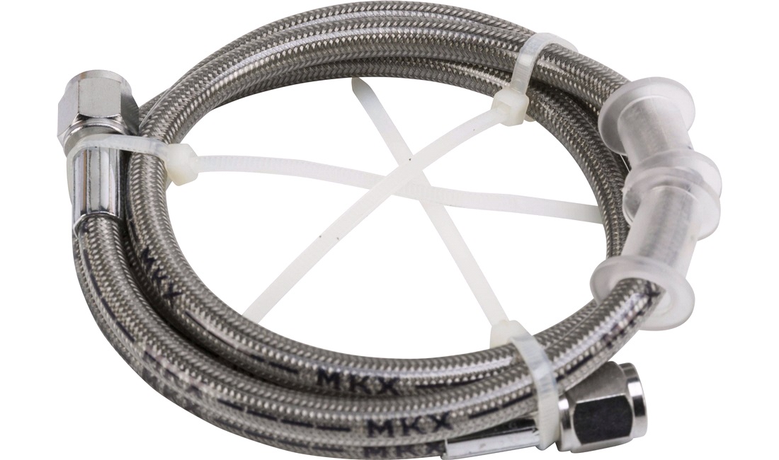 Bremseslange stålarmeret universal 100 cm