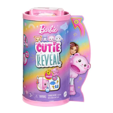 Barbie Cutie Reveal Chelsea Kuschelweich Serie - Teddybär