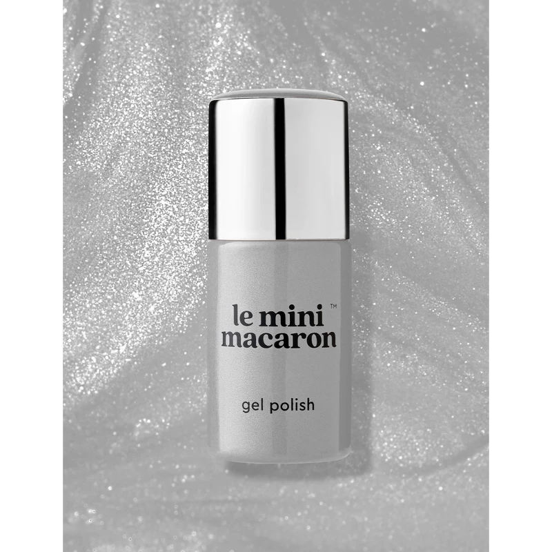 Le Mini Macaron Gel Polish 8,5 ml - Silver Glow