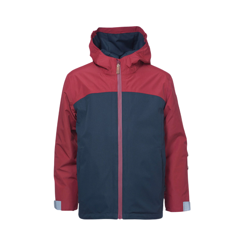 Kinder Timo Jacke 3 in 1 sun-dried tomato