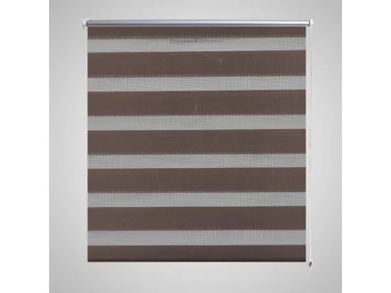 Store enrouleur tamisant 140 x 175 cm marron