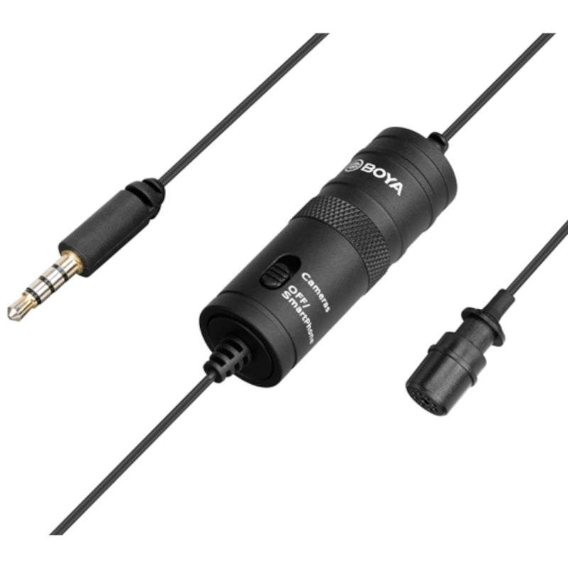 Boya BY-M1 omnidirectionele lavalier microfoon