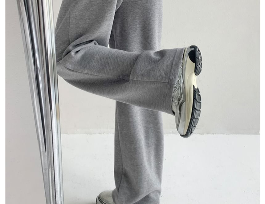 Shira - Wijde joggingbroek met tailledetails