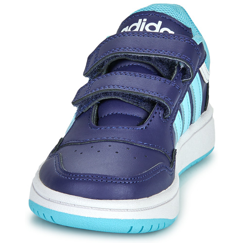 Adidas Sportswear - HOOPS 3.0 CF C - Bleu / Turquoise