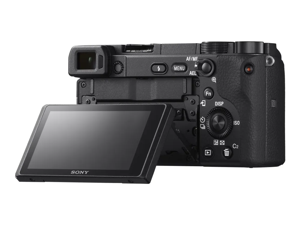 Sony a6400 ILCE-6400L - Digitalkamera - spejlløst - 24.2 MP - APS-C - 4K / 30 fps - 3x optisk zoom 16-50 mm objektiv - Wi-Fi, NFC, Bluetooth - sort